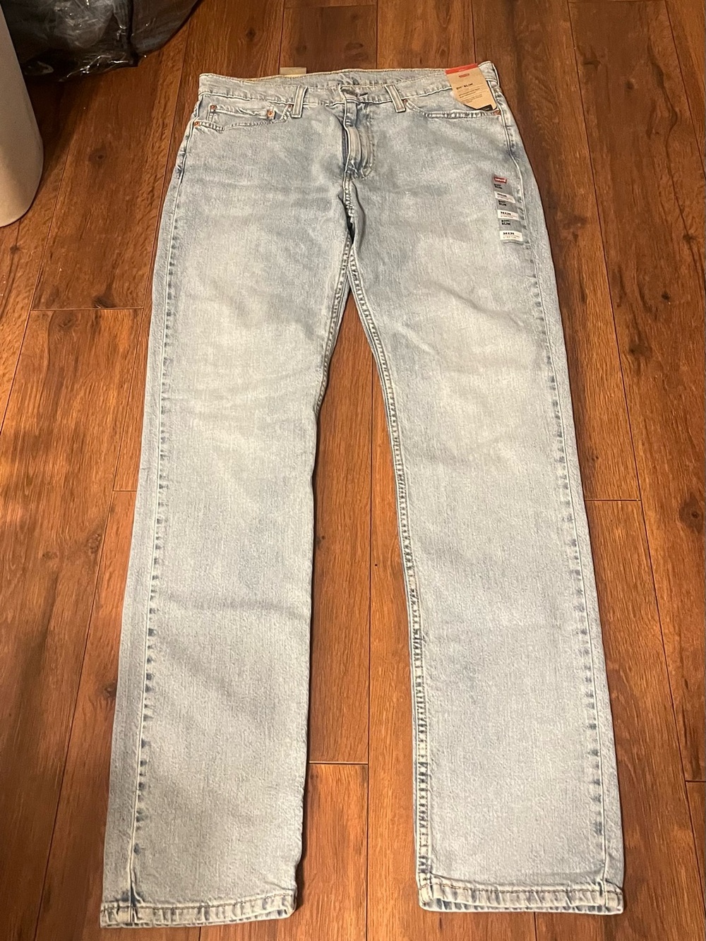 Levi's 511 Men's Light Blue Straight Jeans 36x36